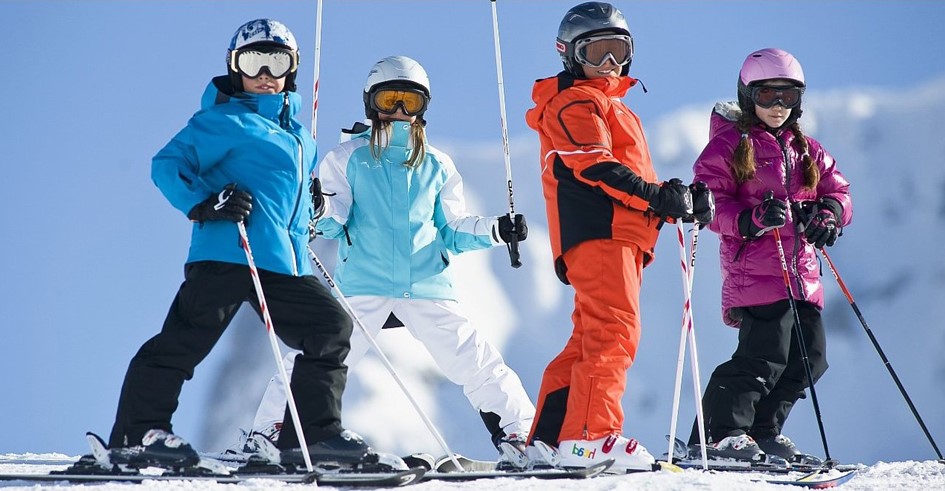 фото катання на лижах в Карпатах Красна Поляна